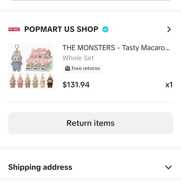 Pop Mart THE MONSTERS - Tasty Macarons Vinyl Face - A set of 6 (OPENED) - Picture 8 of 8